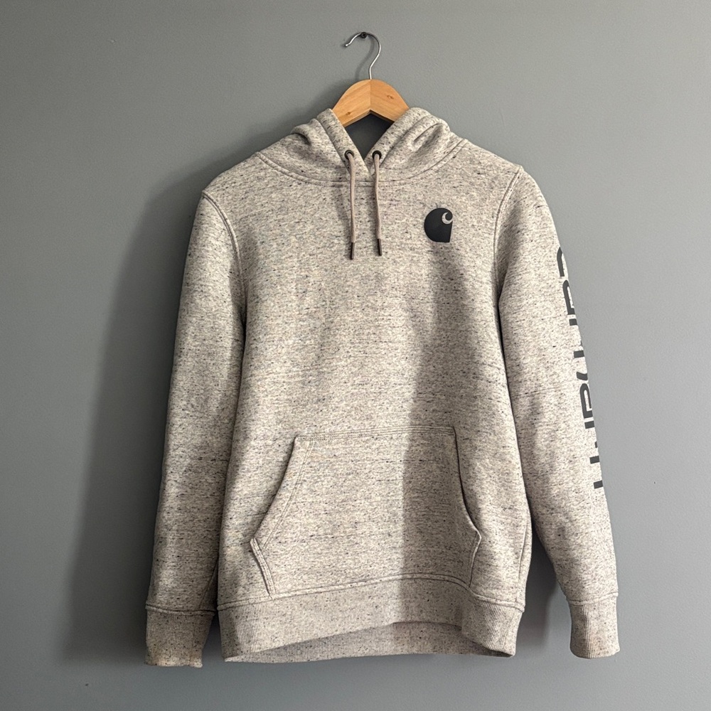 Carhartt Women's Heathered Grey Hoodie